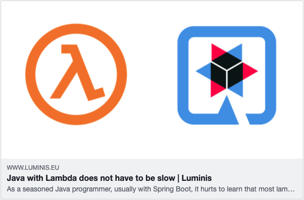 Java with Lambda does not have to be slow
